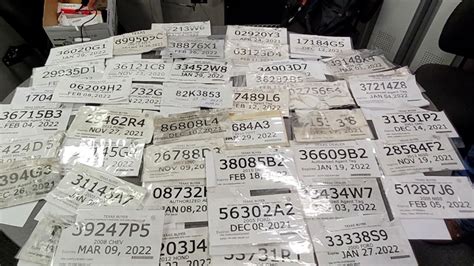 fake licence plates design watch your step|license plate scam alert.